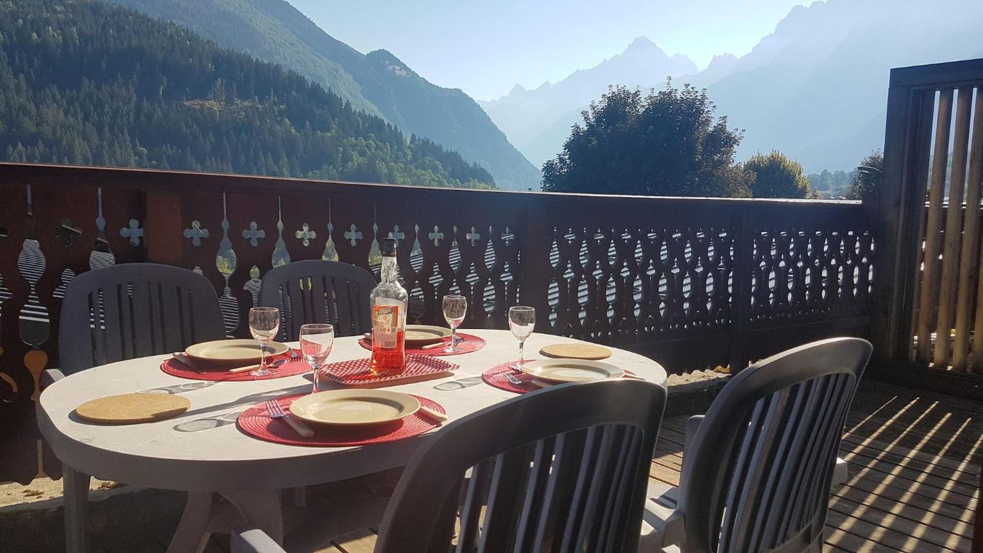 Appartement Bellevue Au Pied Des Pistes Les Houches Luaran gambar